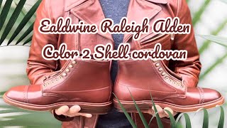 Ealdwine Raleigh COLOR 2 SHELL CORDOVAN JUMPER BOOTS [upl. by Ennahs210]