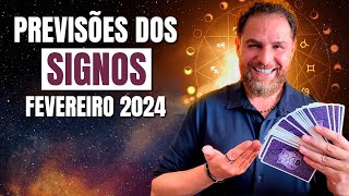 PREVISÕES DOS SIGNOS PARA FEVEREIRO 2024 E TAROT RESPONDE  Daniel Atalla [upl. by Britni]