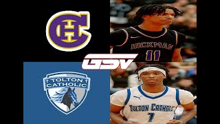 Hickman vs Father Tolton Aaron Rowes Mizzou Commit RETURN GAME  Columbia Showdown basketball [upl. by Llatsyrk]