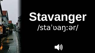 🇳🇴 How to pronounce Stavanger [upl. by Sy]