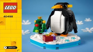 LEGO instructions  Seasonal  40498  Penguin [upl. by Dajma606]