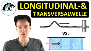 Transversalwellen vs Longitudinalwellen  Physik Tutorial [upl. by Anujra]