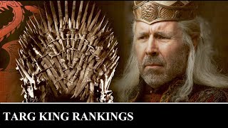 My Targaryen Kings Tier List [upl. by Guarino]