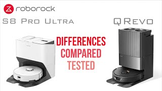 Roborock S8 Pro Ultra Vs Q Revo  Differences Compared amp Tested [upl. by Fayette552]