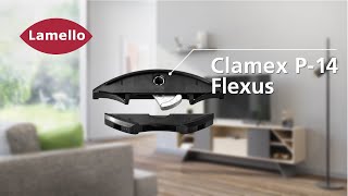 Clamex P14 Flexus Detachable furniture connector with flexible positioning pins [upl. by Liza372]