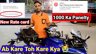 1000 Ka Penalty Lag Gaya New Rate Card Aate hi 😭  Swiggy Delivery Boy Penalty [upl. by Wickman]