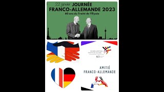 22 janvier 2023  journée de lamitié francoallemande [upl. by Gaven]