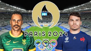 SOUTH AFRICA 7s vs FRANCE 7s PARIS OLYMPICS SEVENS 2024 Semi FINAL Live Commentary [upl. by Hildagard]