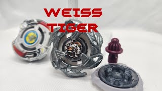 BEAUTIFUL WHITE TIGER Beyblade X Weiss Tiger [upl. by Atiloj620]