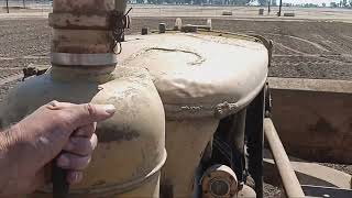 OPERATING A CAT D 7 AT THE TULARE FARM SHOW [upl. by Eon743]