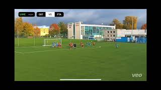 Tõrje  Вратарский сейв 2023 06  Elizaveta Petrova FC Ararat 20082009 Tüdrukud [upl. by Hoo36]