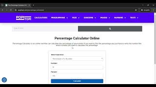 How to Calculate the Percentage of any Instrument 100 Working Free and Online Tool [upl. by Allene]