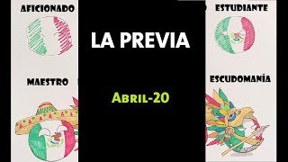 🔹🔷🏆EscudomaníA en Directo  LA PREVIA abril20 🏆🔷🔹 [upl. by Enerual103]