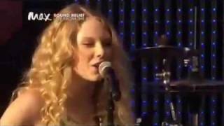 Taylor Swift  Our Song  Live Sound Relief [upl. by Oynotna]