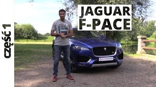 Jaguar FPace 30 TDV6 300 KM 2016  test AutoCentrumpl 287 [upl. by Salocin]