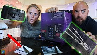 Hacker Camera Investigation Whats Inside Abandoned Game Master Mystery Box [upl. by Ilil]