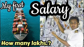 My first salary in ship  என் முதல் கப்பல் சம்பளம்  Sailor Maruthi [upl. by Sackey]