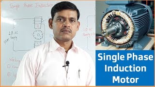 Single Phase Induction Motor Working in Hindi [upl. by Ewall928]