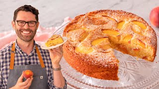 Amazing Peach Cake Recipe [upl. by Valentin887]