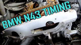 BMW N43 Timing Chain Procedure [upl. by Eanal]