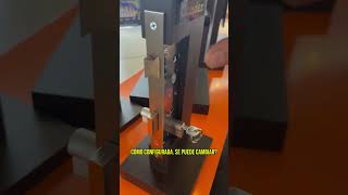 Cerradura para apertura de puerta derecha o izquierda lista para usar marca CANDEX [upl. by Melli]