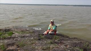 MB GeoTour 38 – Jim’s Favourite Spot in MB Pelican Harbour Lake Winnipeg 2014 [upl. by Ridglee]