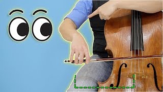 How to PLAY with a BOW on CELLO  a Beginners Cello Lesson  Essential Skills [upl. by Hanleigh]