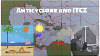 Anticyclones and ITCZ CSEC GEOGRAPHY [upl. by Galanti562]