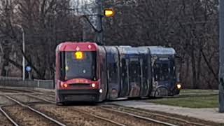 Świąteczny Tramwaj Warszawski 20232024 [upl. by Deibel]