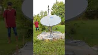 Pointing Vsat Internet Satelit By Primacom [upl. by Moule]