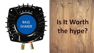 Dayton BST1 Bass Shaker Impressions [upl. by Halyahs]