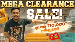 பாதி விலையில் Sofa😱 Furniture clearance sale🔥 ₹10000 தள்ளுபடி  lowest price in chennai Abified [upl. by Lindley214]