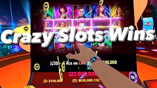 I got sooo Lucky Insane Slots Bonus Hunt Millions Spent Vegas Infinite by pokerstars vr [upl. by Shalne]