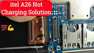 itel A26 Not Charging Solution  itel A571L Charging Problem Solved 💯 [upl. by Llerroj326]