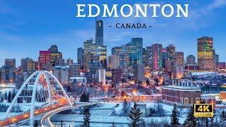 Edmonton Canada 4K HD [upl. by Issy]