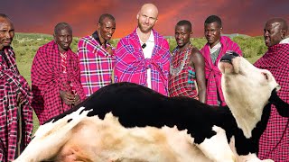 I Ate with the Maasai Tribe in Kenya Tribal Food in East Africa [upl. by Cherish]