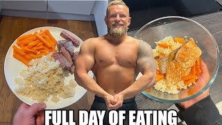 FULL DAY OF EATING THE VERTICAL DIET  Bulking Edition [upl. by Earley810]