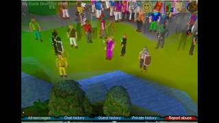 Runescape Classic Angel  Cracker Event [upl. by Lladnew]