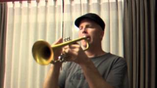 1961 Getzen Custom Series 90PB Power Bore Trumpet [upl. by Jd]