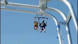 Parasail Landing  Parasailing Adventures Lake George NY [upl. by Coop]