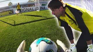 BVB Goalkeeper Training in Marbella w Bürki Weidenfeller amp Reimann [upl. by Durwyn]