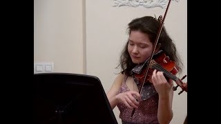 Mendelssohn Violin concerto in D minor  Leggiero Orchestra Anna Savkina Jeremy Walker [upl. by Steinberg]