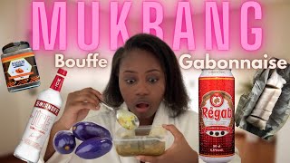 MUKBANG  JE TESTE DES SPÉCIALITÉS GABONAISES Atangas Régab manioc badam queue… [upl. by Sirraj]