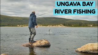 Ungava Bay River Fishing  Wedge Hills Lodge [upl. by Convery277]