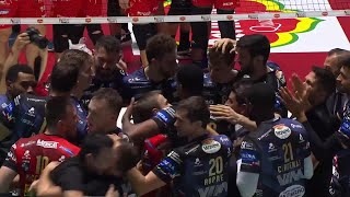 Cucine Lube Civitanova vs Sir Safety Susa Perugia  FIVB  SuperLega Cup  Match Highlights [upl. by Ibrad]