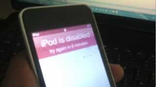 How to reset iPod Touch password if youve forgotten or lost it  Fix iPod Disabled message [upl. by Anas]