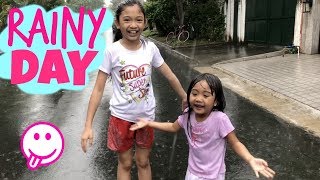 FUN THINGS TO DO on a RAINY DAY with Kaycee amp Rachel [upl. by Akemit]