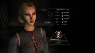 Pretty Dragon Age Origins Human Female no mods [upl. by Netsirt675]