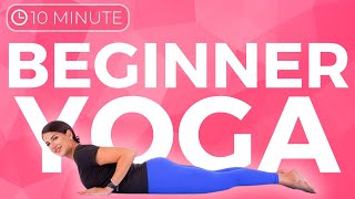 10 minute Yoga for Beginners  Weight Loss Strength amp Toning [upl. by Odessa]