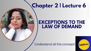 Exceptions to the law of demand  Class 11  12 [upl. by Imat50]